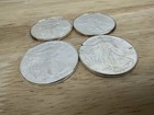 American Silver Eagle Coin 1 Oz- Random Year - Us Mint -lot Of 4