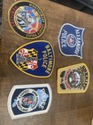 Misc Law Enforcement Patches Lot Of 5 Virginia And Maryland