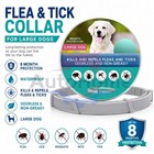 Dog Collar Flea And Tick 8 Months Protections Adjustable Pet Collar For Dogs