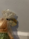 Vintage Kewpie Cameo Doll Rose O neill Green Dress Rubber Baby Doll 7 5  - New 