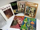 6 Vtg Macrame Books Pattern Instruction Booklet Pot Hangers Knotty Pots Julianos
