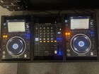Pioneer Dj Cdj-3000 X2   Djm-750mk2 4-channel Dj Mixer Set W  Flight Case Tested