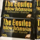 Vintage 1999    the Beatles Yellow Submarine    4 Unopened Collector Cards Packs