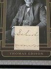 2025 Pieces Of The Past 9 Yr Ed  sr-te Thomas Edison Handwritten Relic Card