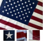 12x18 Embroidered Sewn U s  Usa American 50 Star Premium Nylon Flag 12 x18  300d