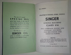 Singer 216 Owners Manual For 216g Class Machines  Reproduction