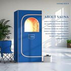 Tatdol Portable Home Steam Sauna Box  Full Size Personal Thicken 600d Sauna Tent