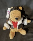 Disney Pilot Pooh 8    Mini Bean Bag Winnie The Pooh W Tag Plush Stuffed Toy