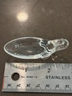 Glass Medicine Spoon    lady Grey     