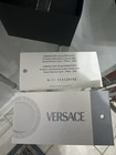 Rosenthal Versace Medusa Wine Bottle Stopper Red  Crystal Box 5 Auth   Cert Vtg