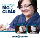 Zoom Vision  Hands Free 160  Magnifying Glasses W Light For Reading  Close Work