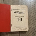 Antique 1926 Goodell-pratt Tools Catalog No  16