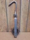 Vintage 18  Stainless Steel Butcher Meat Hook Roller Trolley Hanger Gff La Fiell