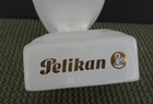 Pelikan White Porcelain Pelican Figure Pen Holder   Stand