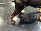 Antique Cast Iron French Bulldog Doorstop Original