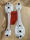 Nos Sure Grip  white Magnesium  Magnum Speed Roller Skate Plates Size 4 W trucks