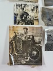 Vtg Lot  x15  Motorcycle Drag Race Motorway Race Mud Snapshot Photos