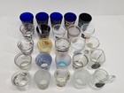 Lot Of 25 Souvenir Shot Glasses Mixed Vintage Travel Destination
