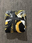 Nhl Boston Bruins Double Sided Plush Blanket Brand New