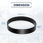 1606929 Replacement Vacuum Belt For Bissell 1825 2258 2487 2488 2490 1739 2019