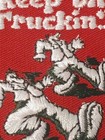 Vintage Voyager New Keep On Truckin  Groovy Embroidered Patch Iron-on Or Sew