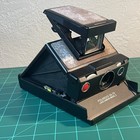 Vintage Polaroid Sx-70 Land Camera Original Box  untested  Model3 Ebony