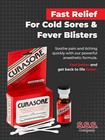 Curasore     Pain Relieving Anesthetic For Cold Sores   Fever Blisters  0 5 Oz 