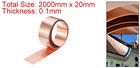 Copper Sheet Roll 2000x20x0 1mm 99 9  Pure Copper Strip Copper Flashing