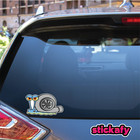 Turbo Snail Vinyl Sticker For Laptop Car Decal Boat Aussie Funny