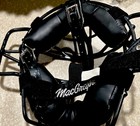Macgregor Catchers Umpire Mask Black Baseball Mcb 255 Adjustable Strap Guard