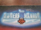 Vintage 1989 Harley Davidson Owner s Manual Good Condition See Photos