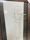 1950   s Nasa Original Hand Drawn Technical Drawing Look  Space History 39x15