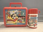 Vintage Super Mario Bros Lunch Box With Thermos Aladdin Nintendo 1988