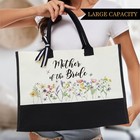 Bride Bag Mrs Canvas Tote Bag For Bride  Bride Gifts For Bridal Shower 