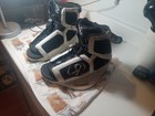 Used Ronix Divide Wakeboard Boots Bindings Us 7 5 Black White W  Hardware 