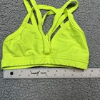 Details Dancewear Dance Top Girls Medium Neon Yellow Strappy Convention Wear
