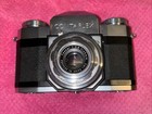 Vintage Zeiss Ikon Contaflex Camera W carl Zeiss Tessar 45mm F2 8 Lens   As-is
