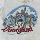 Vintage 50s Disneyland Castle Walt Disney Baby Shirt Antique Mid Century