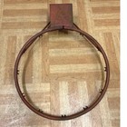 Vintage Basketball Hoop Regulation 19  Metal Rim Net Goal Man Cave Wall Decor