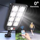 Outdoor Solar Wall Light Led Motion Sensor Bright Flood Street Lamp 3 Modes