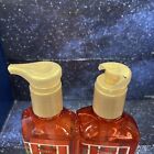 2x  tis The Season Cleansing Gel Hand Soap 8 Oz Bath   Body Works 1damaged Cap