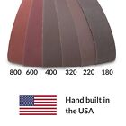 2  X 72  Knife Makers Fine Grit Sanding Belts  6 Pack Assortment