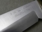 Wr Case And Sons Bradford Pa Usa Prototype Stag Fixed Blade Bowie Display Knife