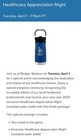 Dodgers Healthcare Appreciation Night 4 1 25 Insulated Water Bottle Sga Tumbler