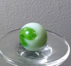 Rare Vintage Mint Christensen Agate Marble Single Pontil Handmade Dragon Eye 
