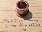 Oilite Flange Bushing Bronze 5 8 Id X 7 8 X 3 4 Brass Bush Shim Spacer Bearing 