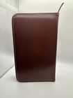 Vintage Men   s Genuine Leather Travel Grooming Toiletry Kit Set Comb Bottles Usa
