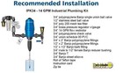 Dosatron D14mz2vfdii Water-powered Chemical Injector 14 Gpm 1 500 To 1 50 - New