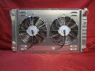 1967-1979 Chevrolet Gmc C-10 Pickup Ls Motor Swap Radiator Shroud   2 12  Fans