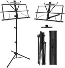 Dkovn 1 Pack Music Stand  With Music Sheet Clip Holder   Carrying Bag